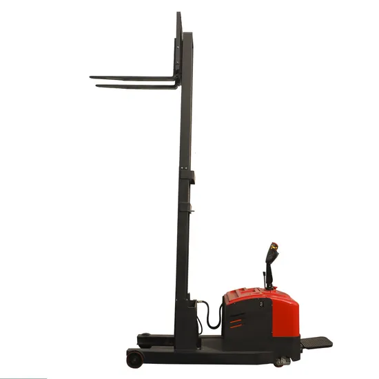 Gerbeur électrique à moteur à courant alternatif EPS 1 tonne, 1,2 tonne, 1,6 tonne, 2 tonnes, conception robuste, hauteur de levage électrique pouvant atteindre 6,0 m