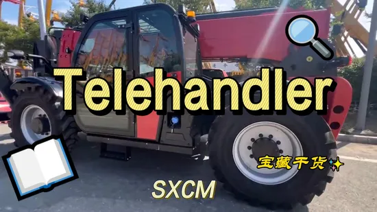 Chargeuse à flèche polyvalente avec portée télescopique pour les travaux difficiles