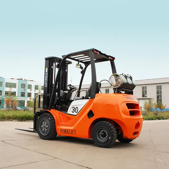 Chariot élévateur diesel pour entrepôt, livraison gratuite, gaz GPL, CE, 3 m, 4,5 m