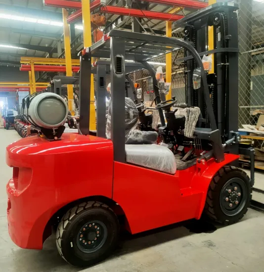 Chariot élévateur au propane Goodsense 3,5 tonnes Moteur EPA Chariot élévateur à gaz GPL 3